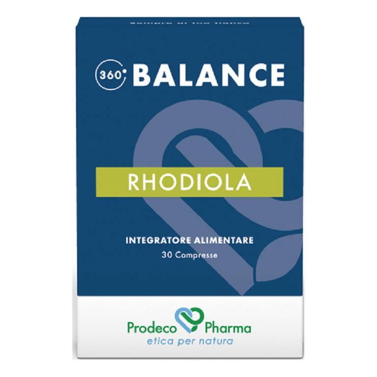 360 BALANCE RHODIOLA 30CPR