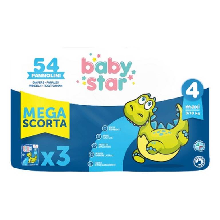 BABYSTAR TRIPACK 3X18 54PZ T4