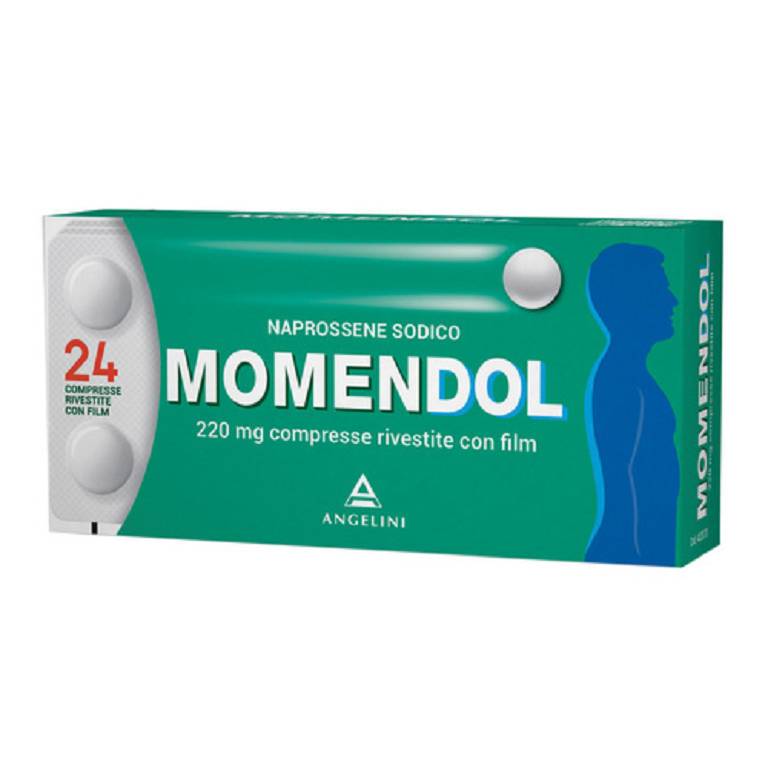 MOMENDOL*24CPR RIV 220MG